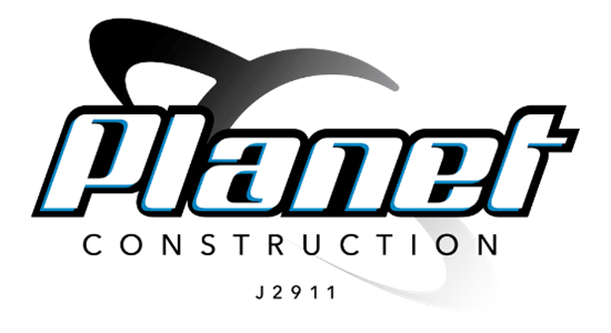 Planet Construction Logo